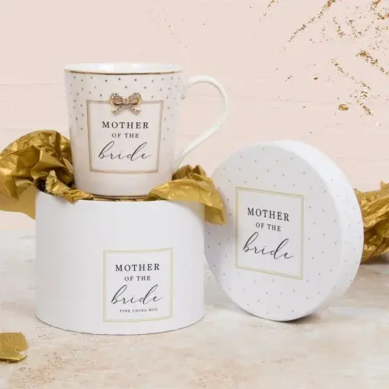 Jewelled Mother Of Bride Mug