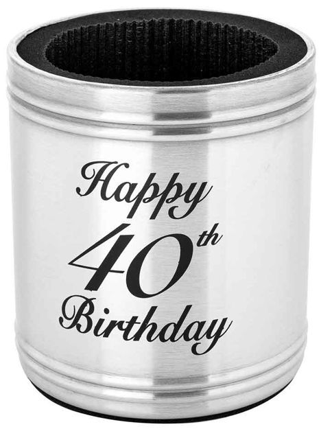 40th Birthday Stubby Holder