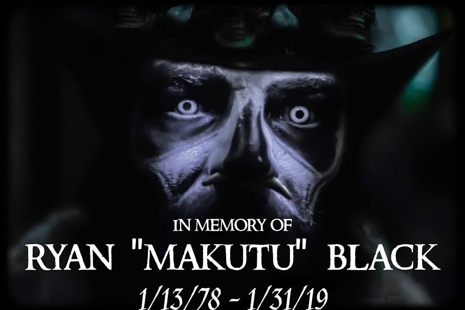 Scare Actor "Makutu" from Sweet Dreams Scare House