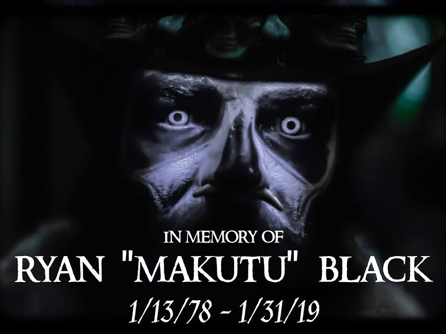Scare Actor "Makutu" from Sweet Dreams Scare House