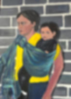 Woman and Child in Deportation