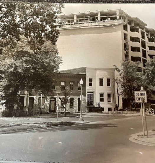 The Jefferson under construction, circa 1965