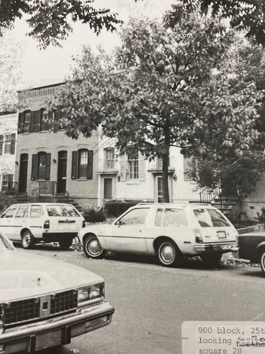 A streetscape view in 1983. (EHT Traceries, Nov 1983)