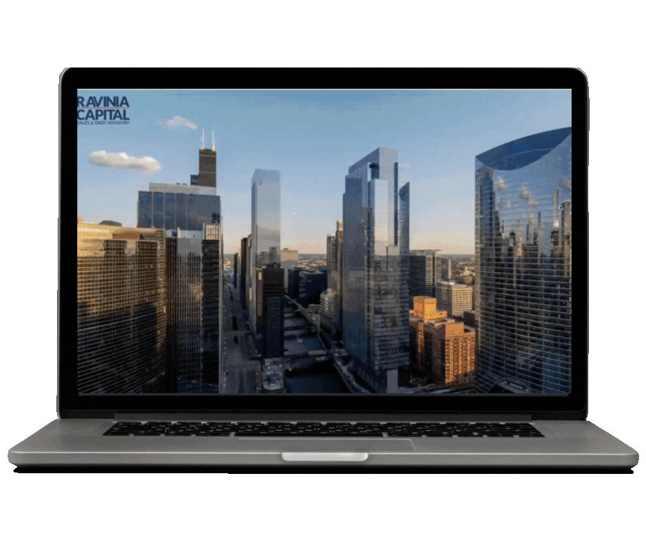 Scrolling through the ZHOOSH'ed up version of the Ravinia Capital website