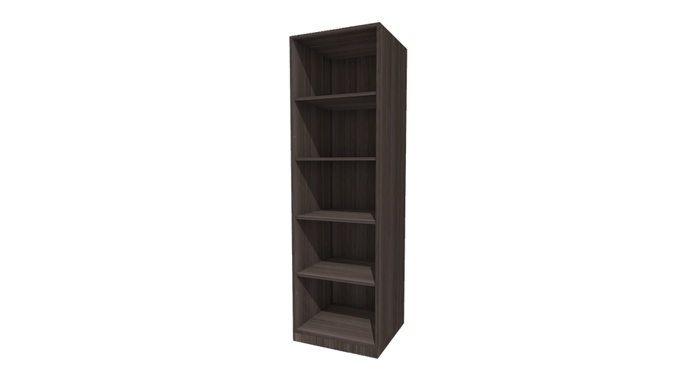 Thumbnail: Tall Cabinets without Doors Premium Wood Grains