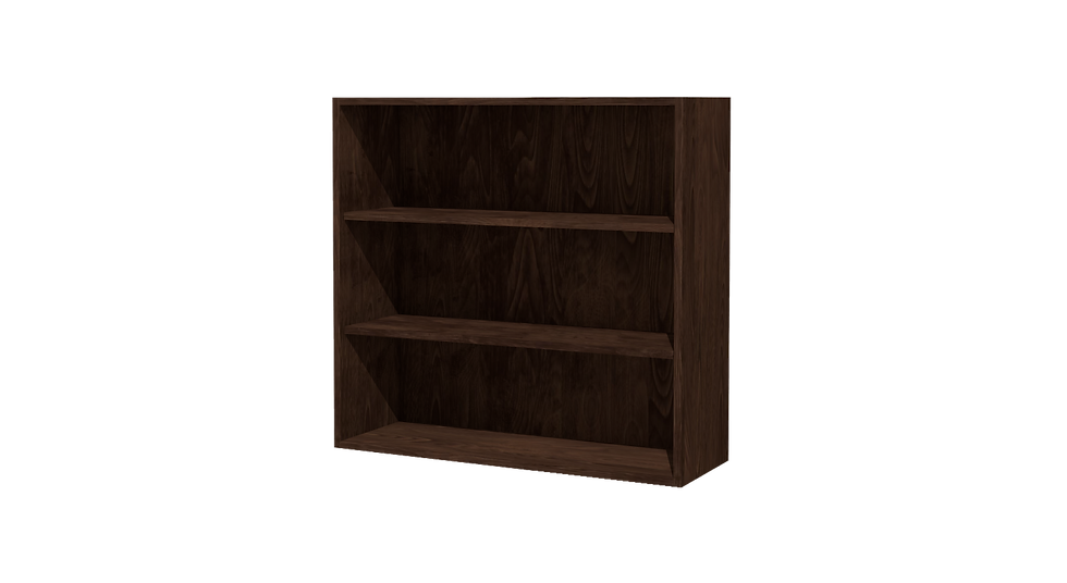 Thumbnail: 36" Tall Open Uppers Premium Wood Grains