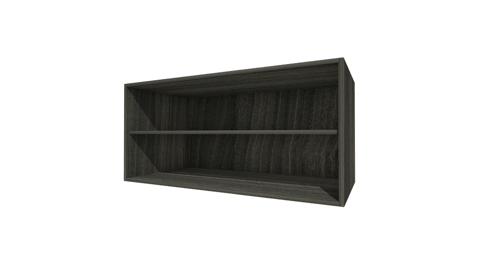 Thumbnail: 24" Tall Open Uppers Basic Wood Grains