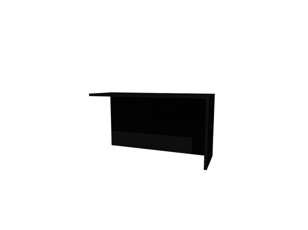 Thumbnail: Right Side Return Shell Desk Height