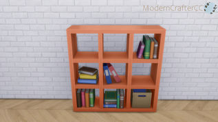 The Sims 4 Cube To The Cube Bookshelf Solution Recolour