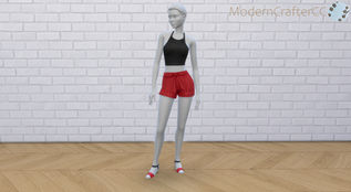 The Sims 4 Belted Shorts Recolour