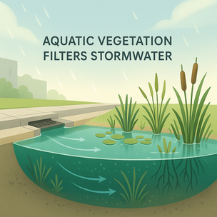 The Role of Aquatic Vegetation in Stormwater Filtration