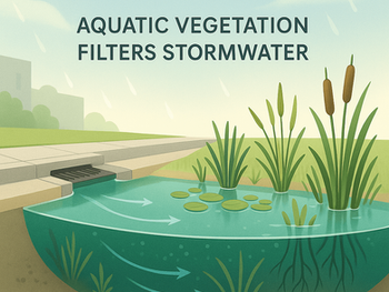 The Role of Aquatic Vegetation in Stormwater Filtration