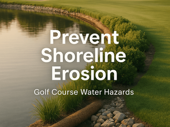 How to Prevent Shoreline Erosion on Golf Course Water Hazards
