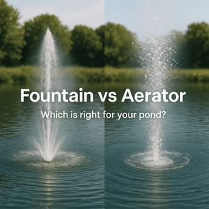 Fountain vs Aerator: Which Is Right for Your Pond