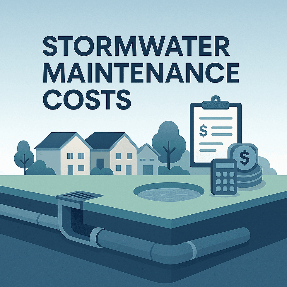 Stormwater System Maintenance Costs: What HOAs Should Expect