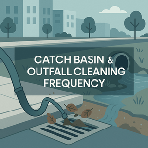 How Often Should Catch Basins and Outfalls Be Cleaned