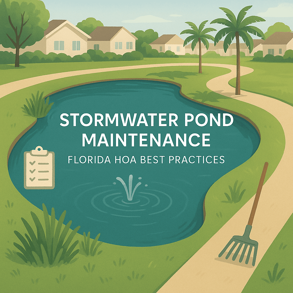 Best Practices for Stormwater Pond Maintenance in Florida HOAs