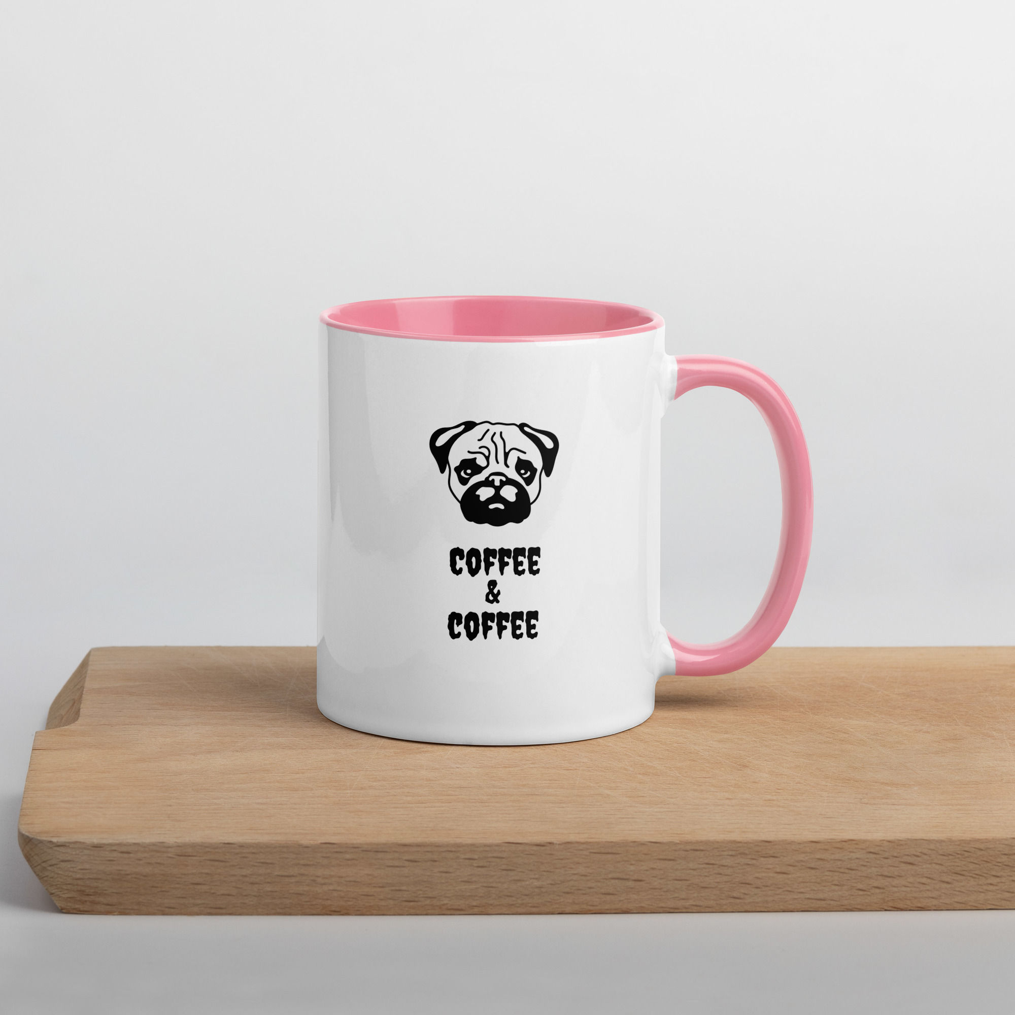 Coffee Mug color : Dog 1 &coffee