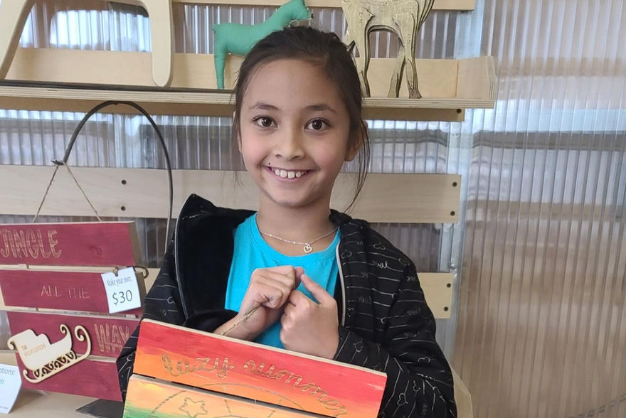 DIY project time at CraterWorks MakerSpace