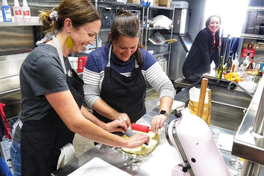 Cooking class at CraterWorks MakerSpace