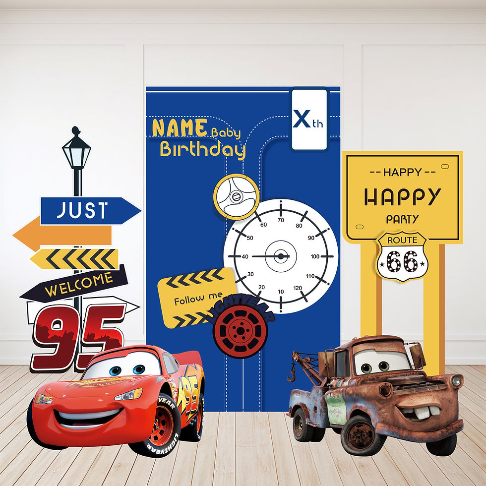 Decorations, Backdrops theme party