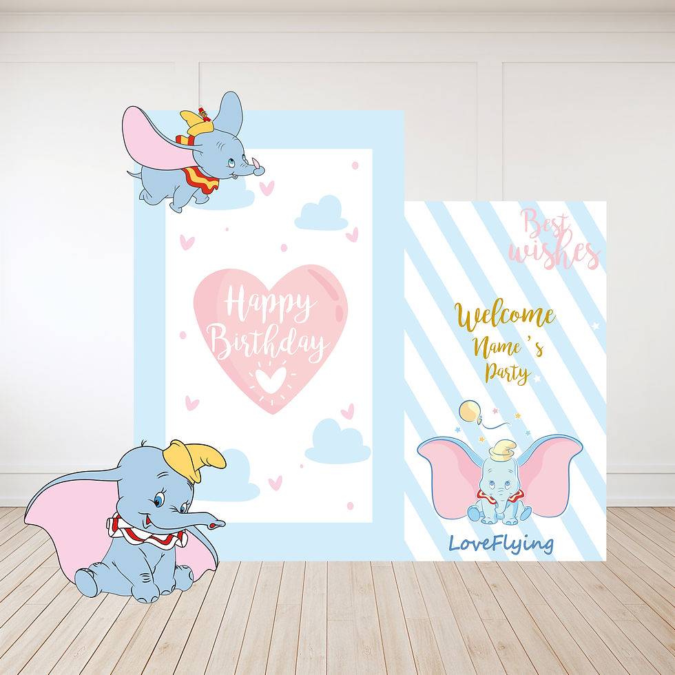 Decorations, Backdrops theme party