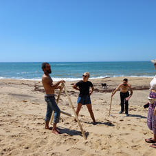 Beach time while learning new stuff
