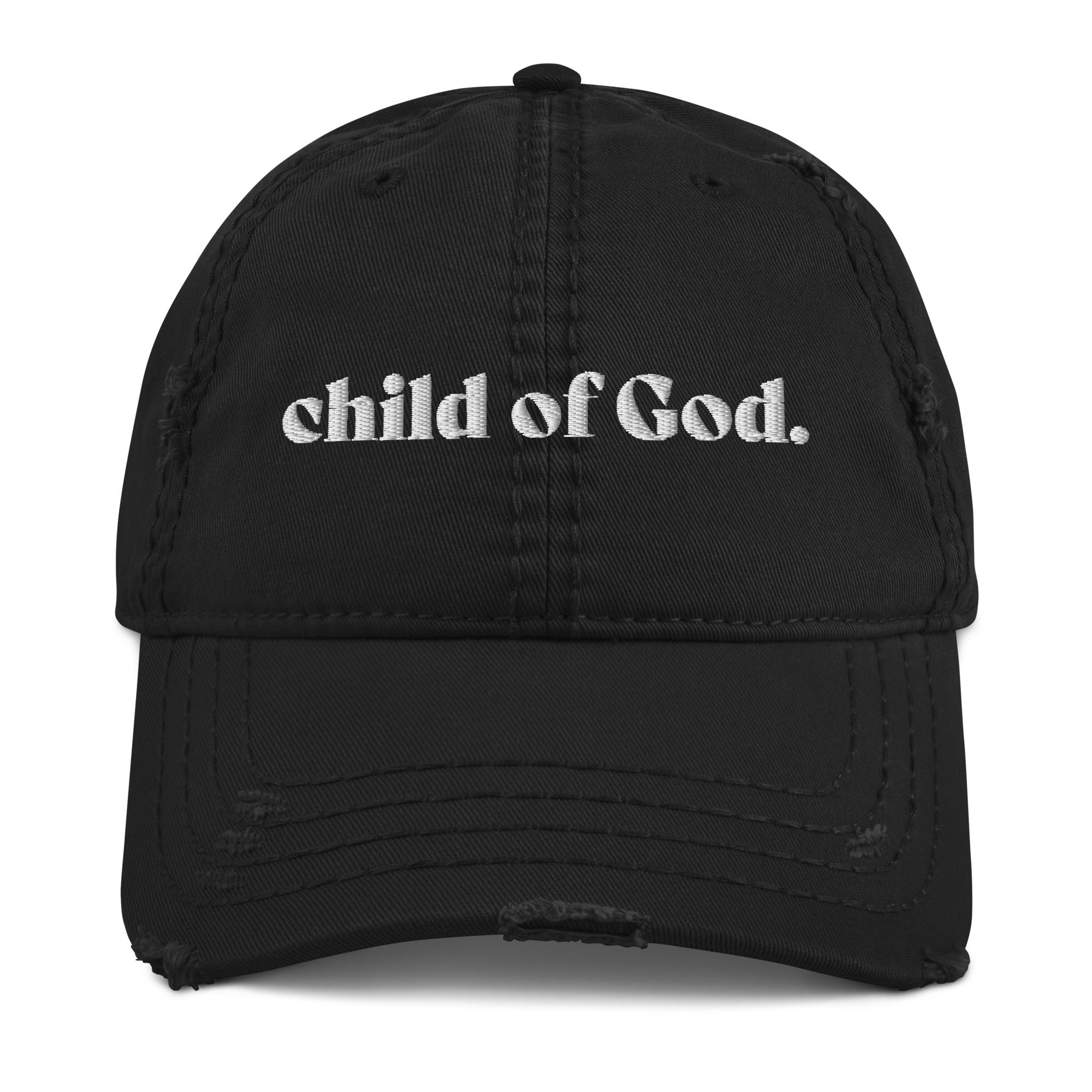 child of God - Distressed dad hat
