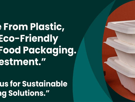 Eco-Friendly Food Packaging Dealership India: ₹9 Lakh Investment