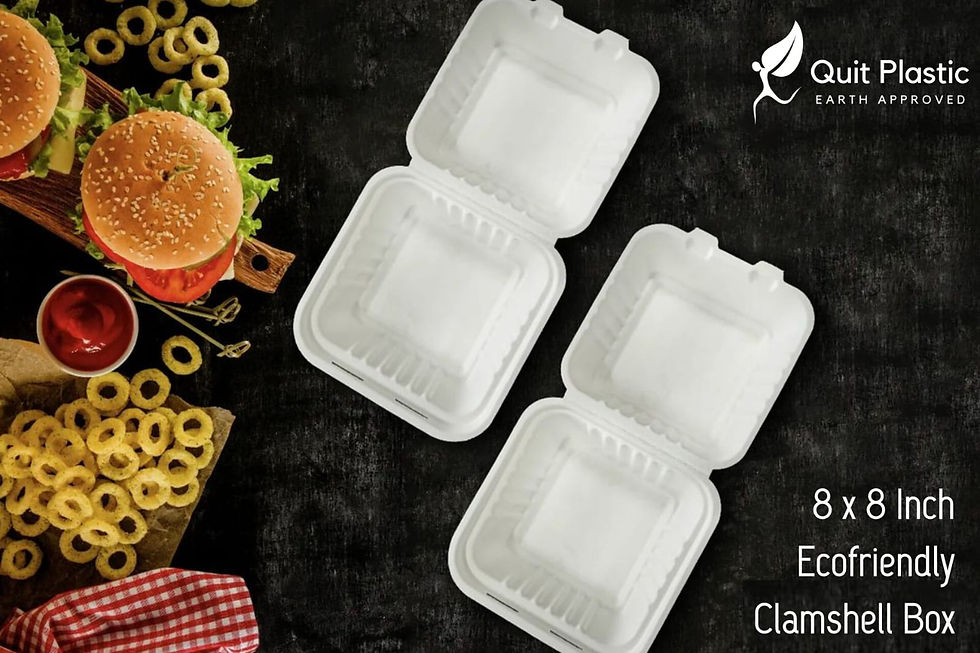 8x8 Inch Clamshell Boxes