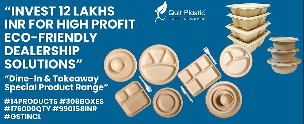 Start Eco-Friendly Dine-in and Takeaway Special Range Food Packaging Disposable Business with 12 Lakhs Investment in India