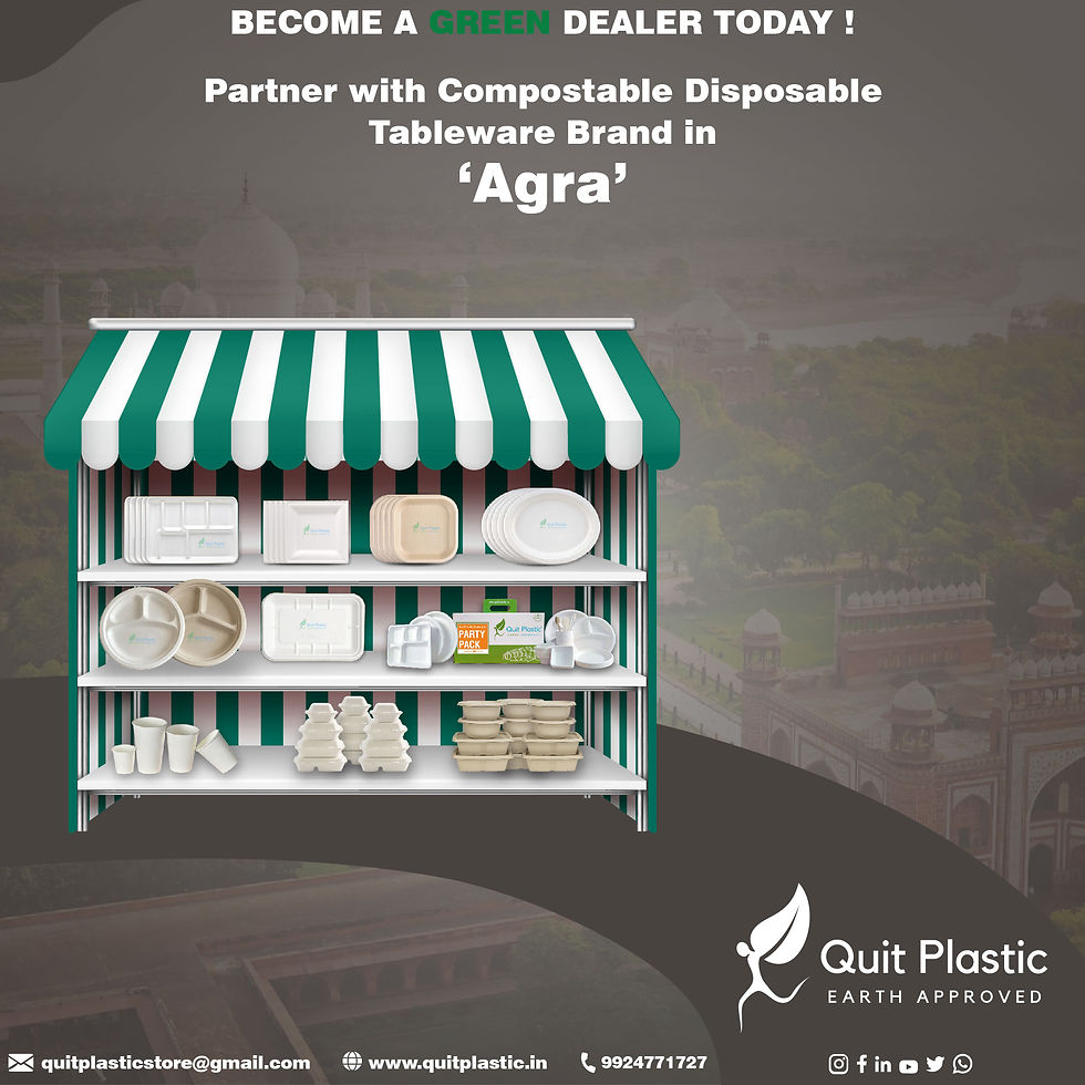 Join the Eco-Friendly Movement with Quit Plastic: A Disposable Business Opportunity in Agra