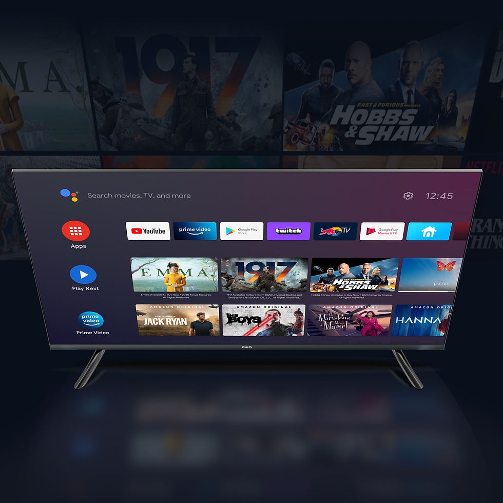 Thumbnail: CHiQ U65G7P 65" LED 4K UHD Android TV