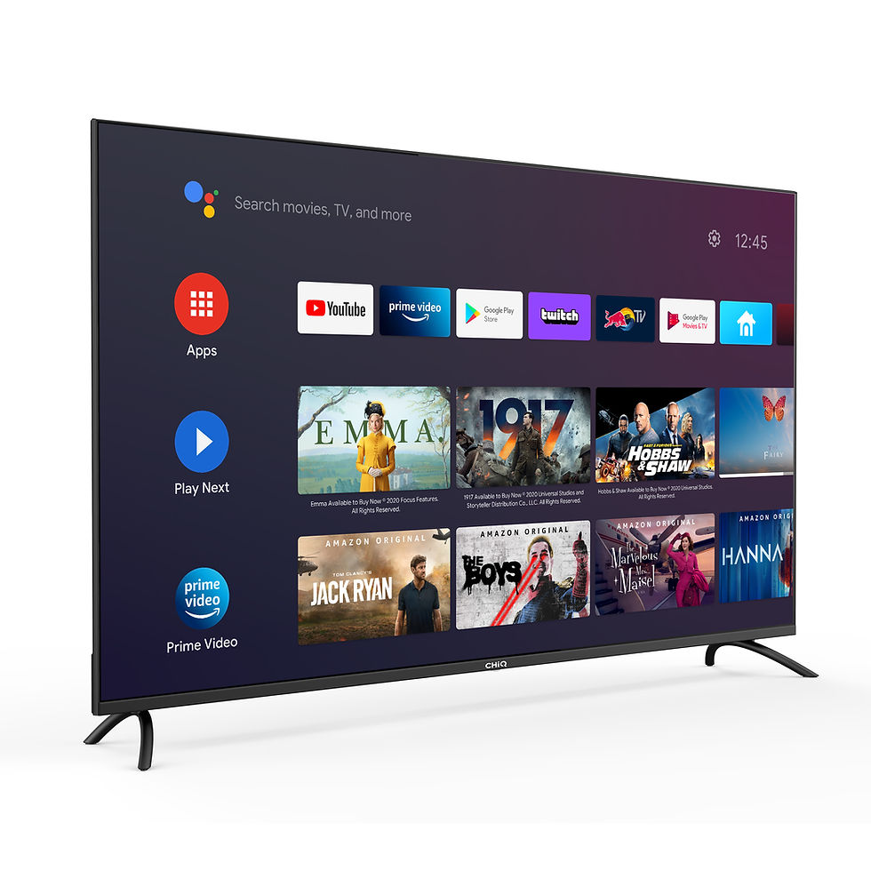 Thumbnail: CHiQ U55QM8V 55" 4K UHD Android R QLED TV