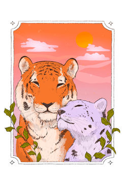 sunset love