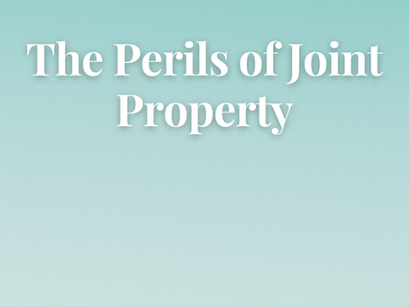 The Perils of Joint Property