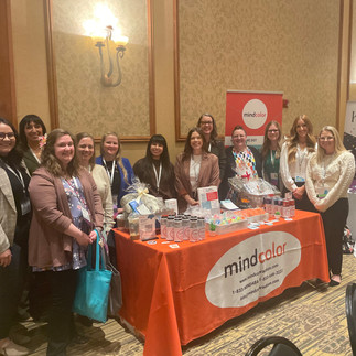 Mindcolor employees at their annual continuing education conference