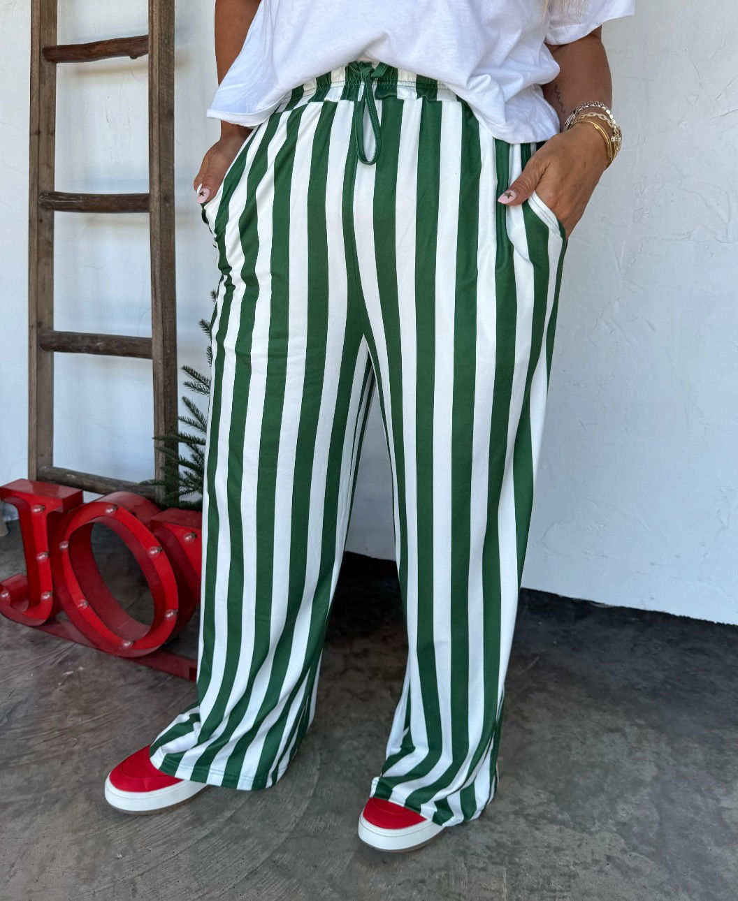 Stacie Striped Pants