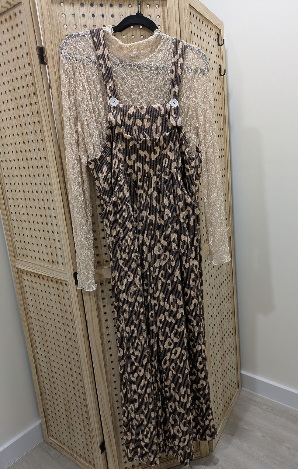 Thumbnail: Mocha Cheetah Overalls