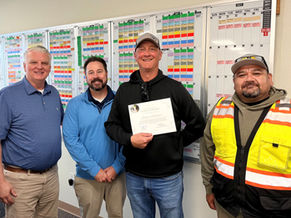 Congrats to our Safety Idol: Bobby Wheeler!