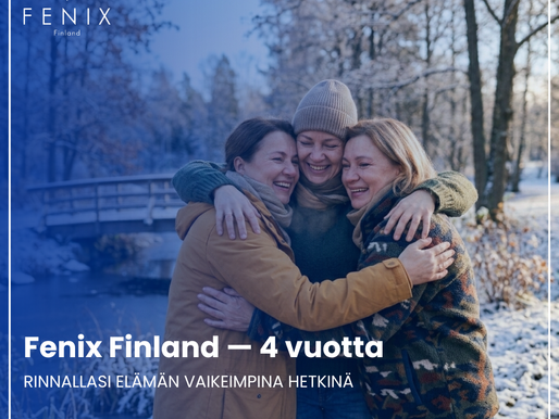 Fenix Finland 4 vuotta: Rakennamme siltoja – Miksi omakielinen mielenterveystyö on yhteiskunnan elinehto?