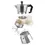 Thumbnail: Moka Pot Aluminum/Stainless Steel Stovetop Espresso Maker Multi Purpose
