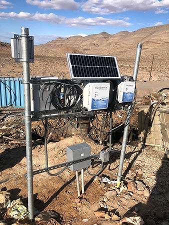 flowscience scale control system on landfill