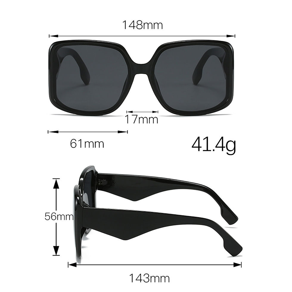 Thumbnail: SFS Unique Double Frame Design Sunglasses for women