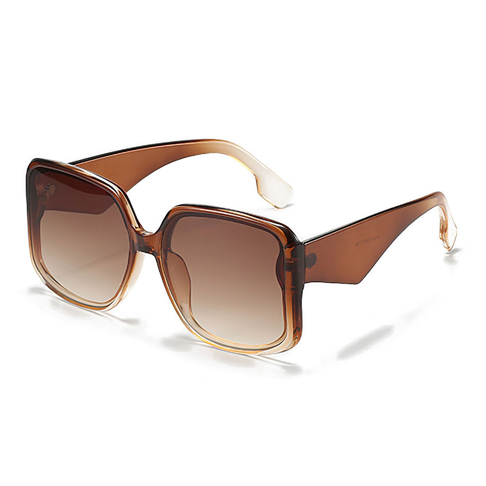 Thumbnail: SFS Unique Double Frame Design Sunglasses for women
