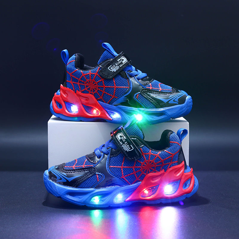 Thumbnail: SFK Youngsters "Spider-Glow" LED Sneakers