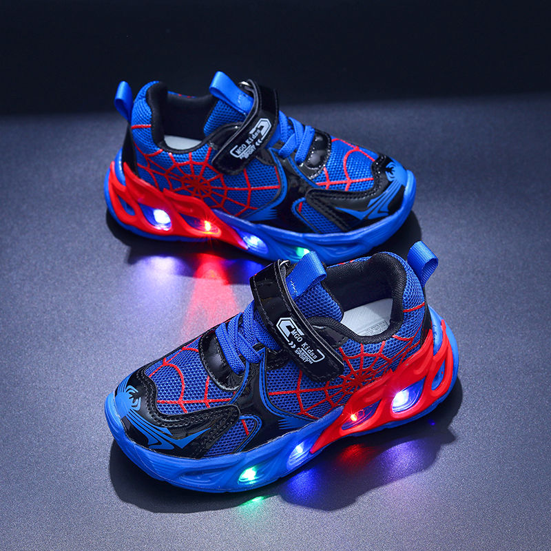 Thumbnail: SFK Youngsters "Spider-Glow" LED Sneakers