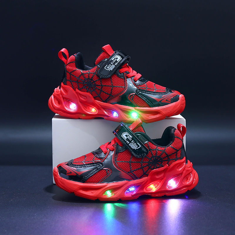 Thumbnail: SFK Youngsters "Spider-Glow" LED Sneakers
