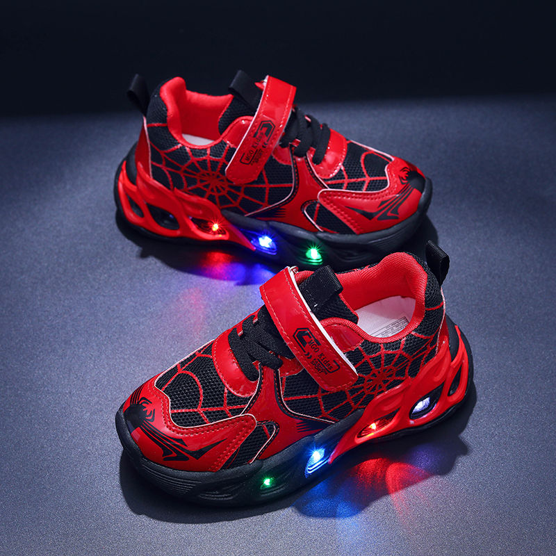 Thumbnail: SFK Youngsters "Spider-Glow" LED Sneakers
