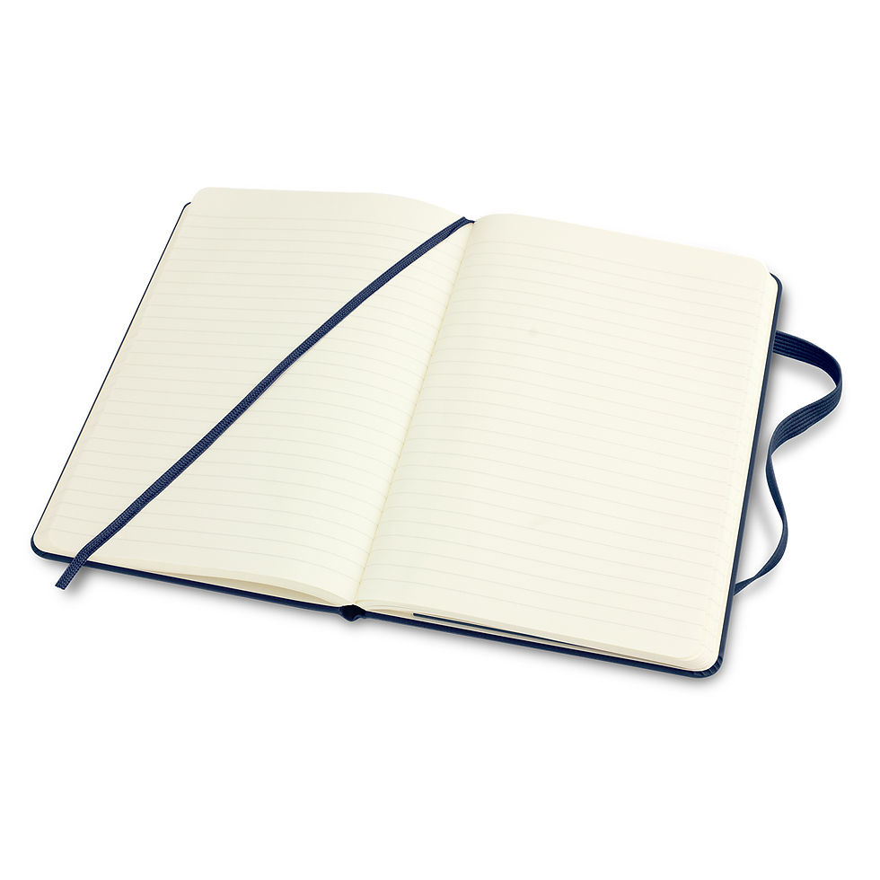 Thumbnail: Branded Moleskine® Classic Hard Cover Notebook - Medium